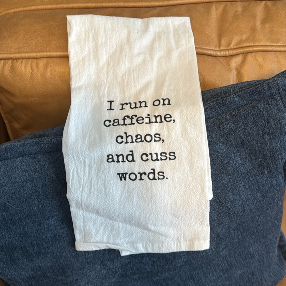 Brand new tea towel